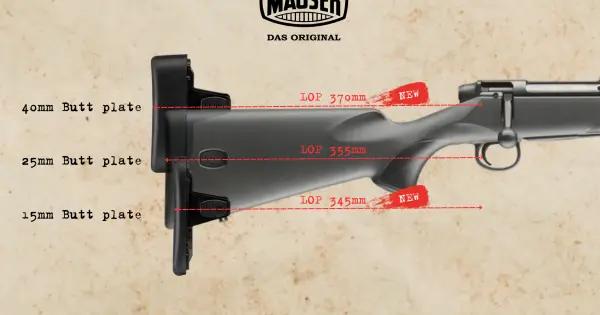 Mauser M18 csere agytalp 40mm
