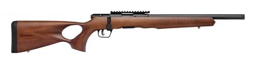 Savage B17 Timber Thumbhole SR 18&apos;, 17HMR