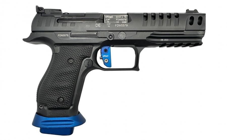 Bemutató darab-Walther Q5 Match SF Expert 9x19 +Docter sight+talp