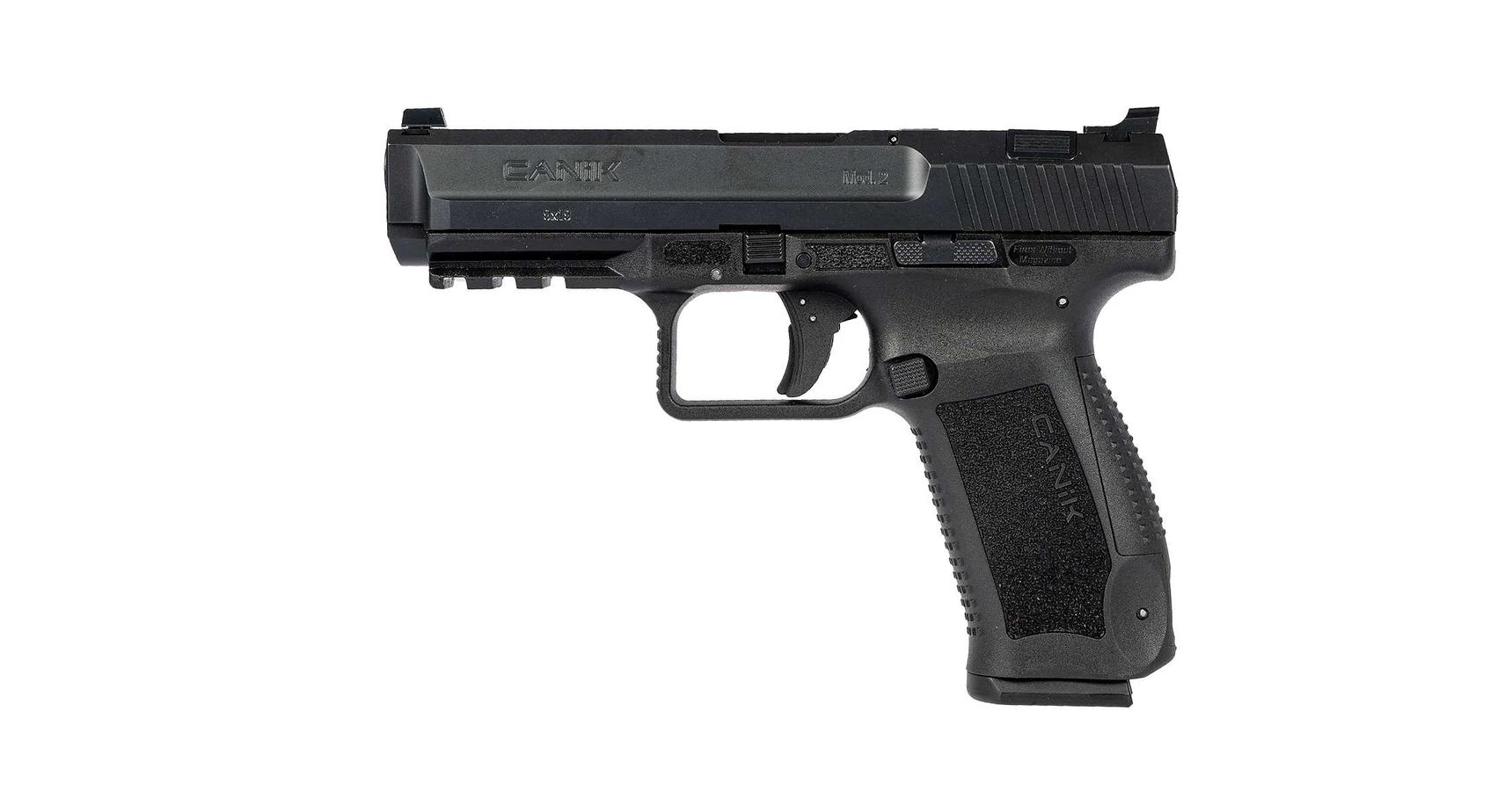 Canik TP9 Mod.2., 9mm Para pisztoly, SAO, fekete