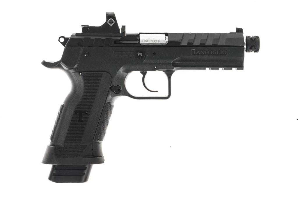 Tanfoglio Force Duty Tactical 9x19 OR, menetes cső