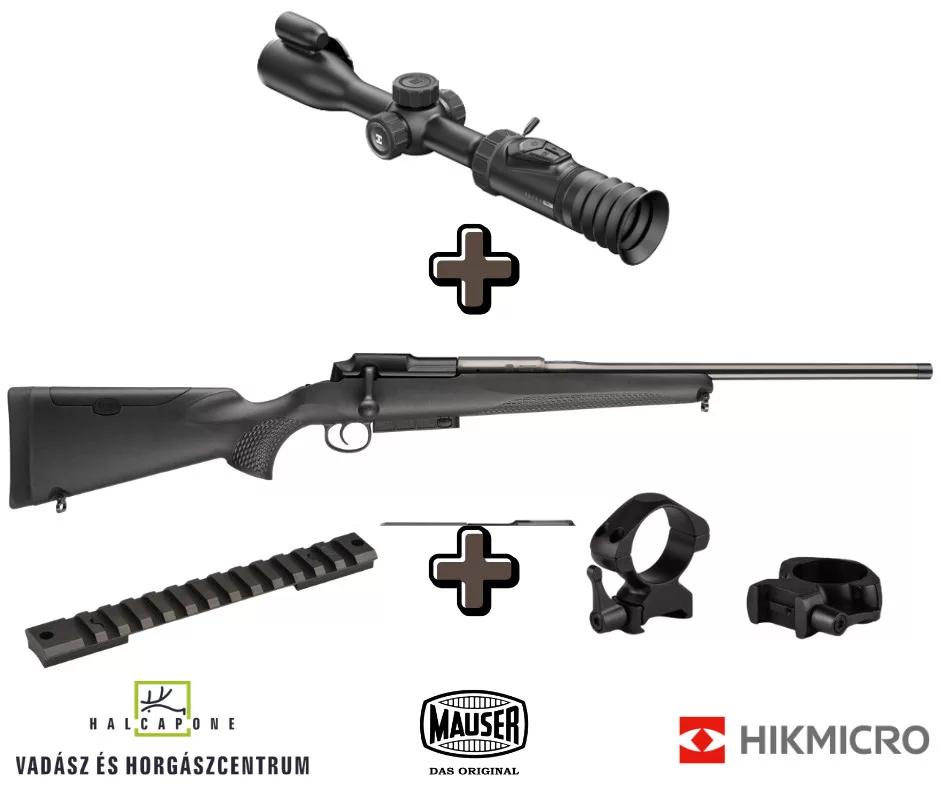 Mauser 25 Extreme fegyver + HIKMICRO ALPEX PRO LRF A50PL éjjellátó céltávcső szett