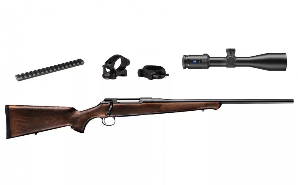 Sauer 100 Classic Vadászfegyver + Zeiss V4 3-12X56 Céltávcső Szett