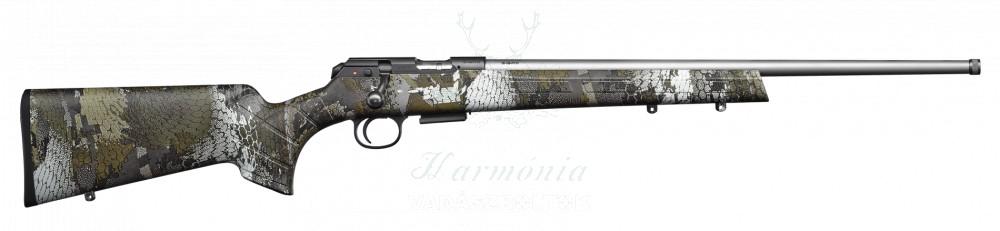 CZ 457 Stainless 5db-os kivehető tár, 52cm-es cső .22LR Golyós Vadászpuska