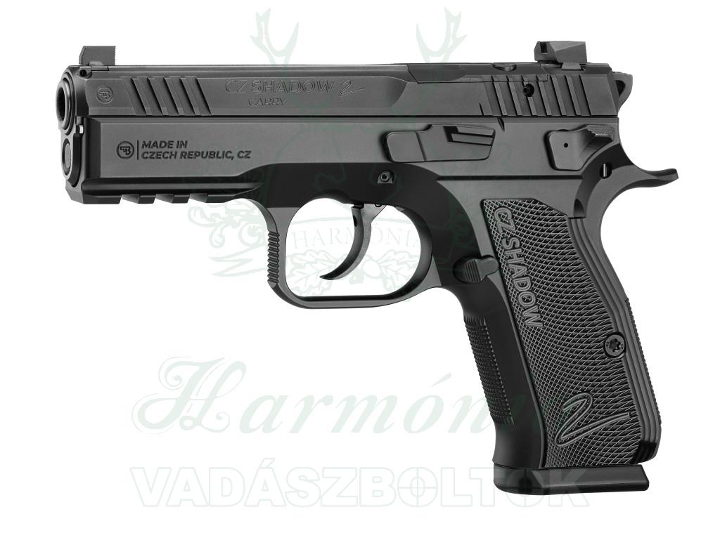 CZ Shadow 2 Carry 15 db-os tár, 9 Luger Pisztoly