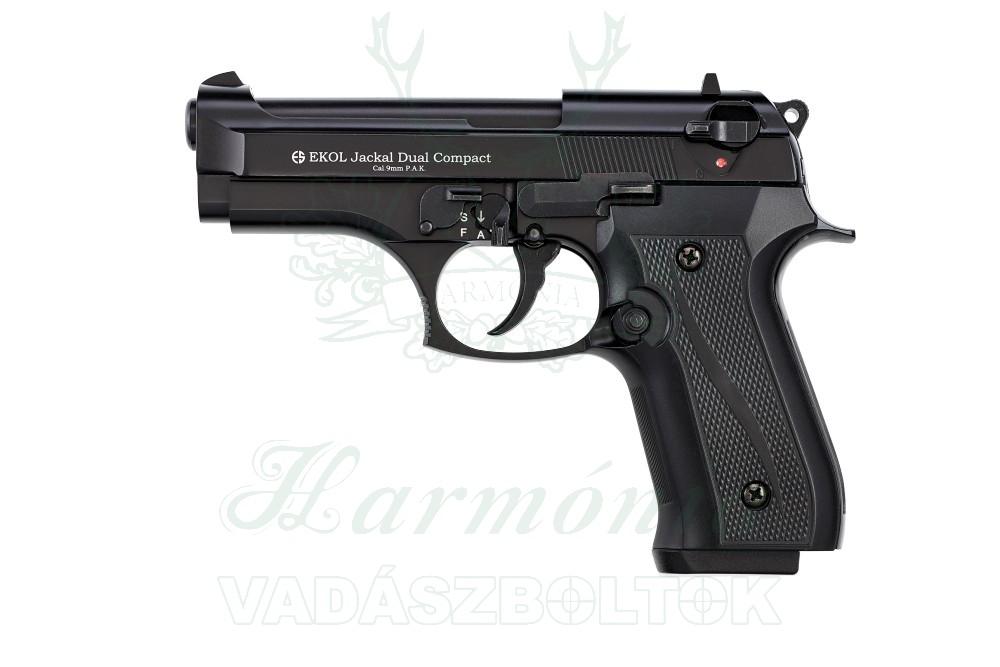 Ekol Jackal Dual Compact fekete 9PA 32011 Gázpisztoly