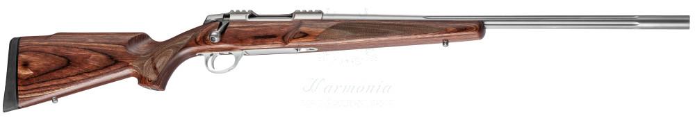 Sako 90 Varmint Laminated Picatinny sín, Gyorsítós, 60cm-es bordázott cső .308W Golyós Vadászpuska