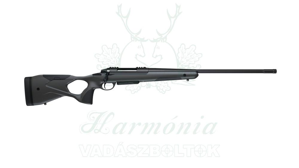 Sako S20 Hunter kétállású elsütőbillentyű, 51cm-es bordázott, menetes cső, .270W Golyós Vadászpuska