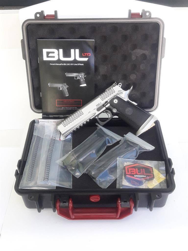 Bul Armory SAS II SL Standard .40S&W Fekete/Ezüst