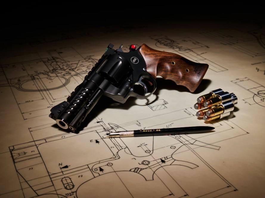 KORTH Ranger Revolver NXR 6 lövetű, .44 Magnum, Jim Wilson markolat – 4/6/7,5 Inch