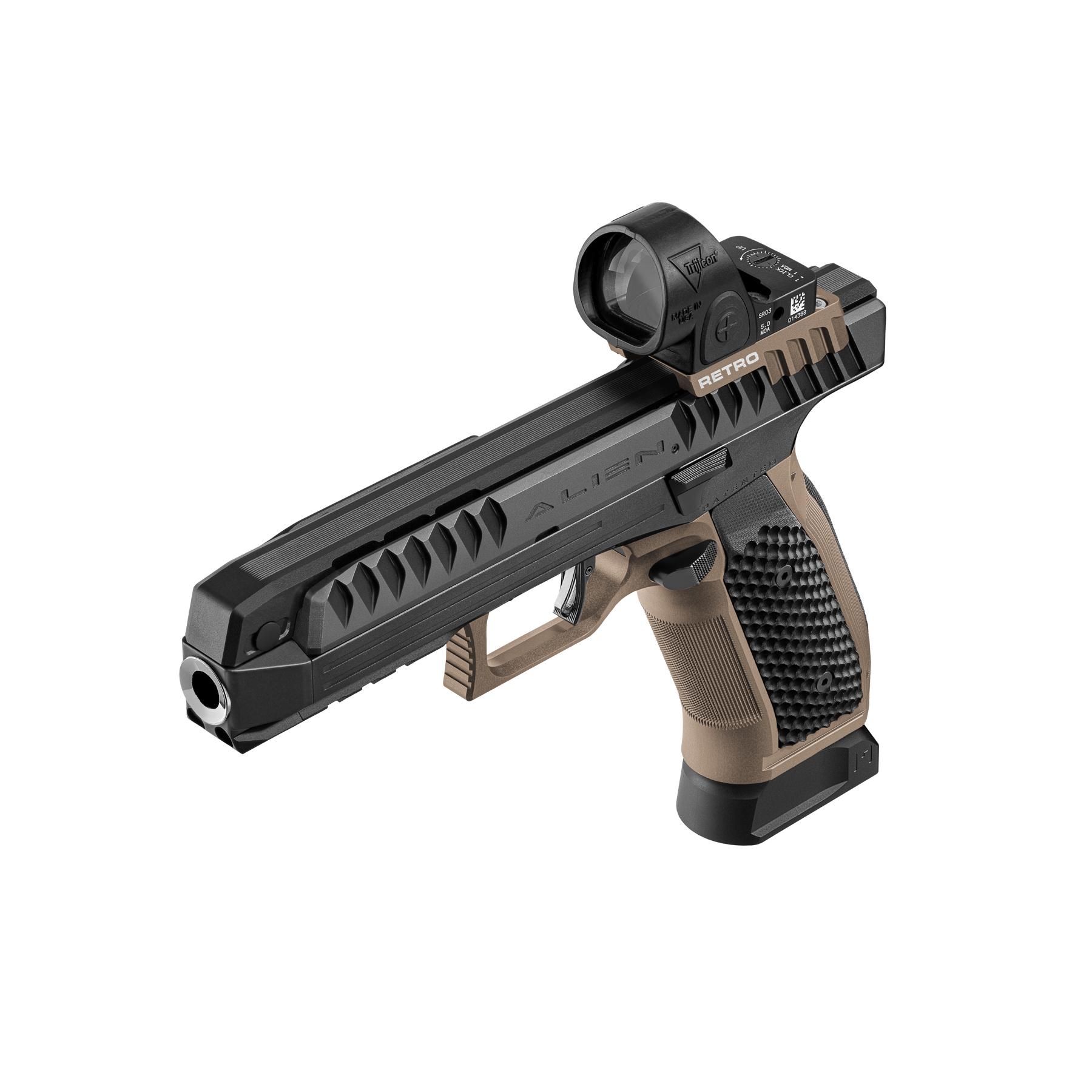 Laugo Arms Alien – Retro Kit – Threaded Barrel (Black/Green)