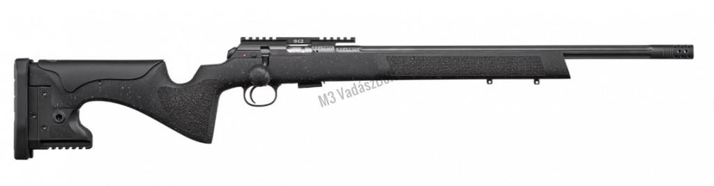 CZ 457 LRP Black 52cm PH cső, .22LR Golyós Vadászpuska