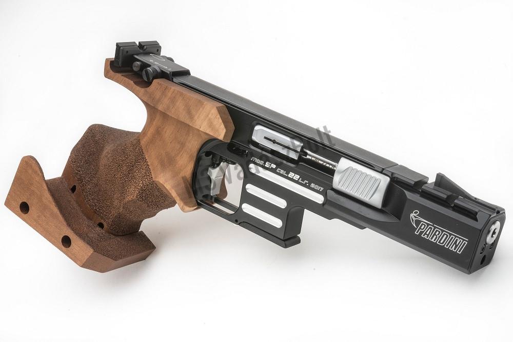Pardini SP .22lr, olasz spor maroklőfegyver jobbos vagy balos markolattal.