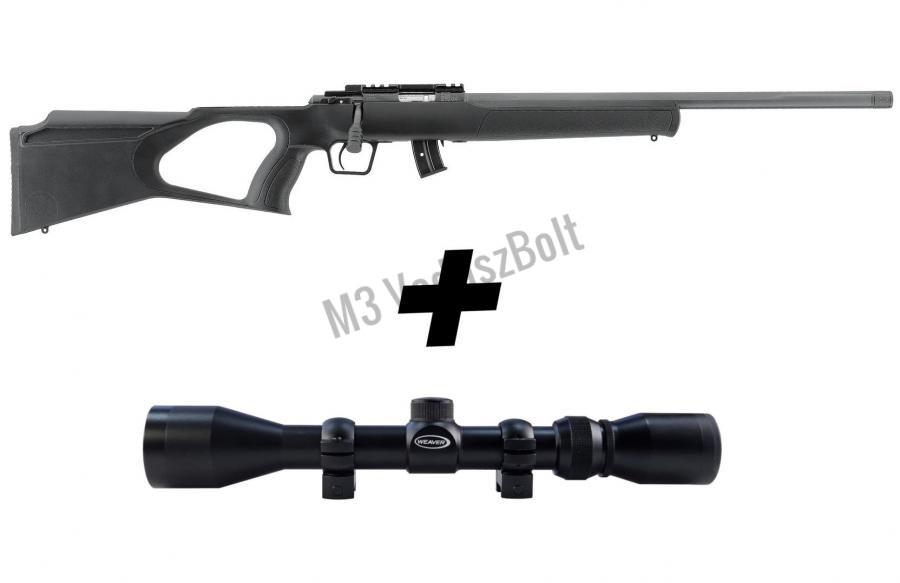 Regent RBA1 .22LR menetes csővég +3-9x44 céltávcső