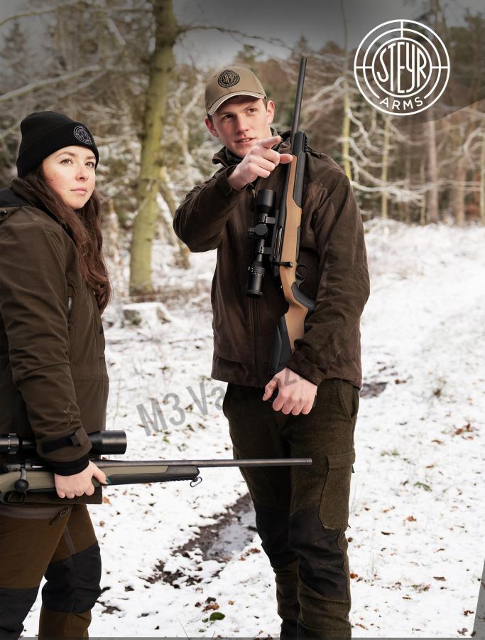 Steyr MS Wild 308Win., zöld tussal