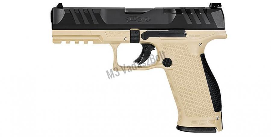 Walther PDP 9X19 Full Size 4,5" 2db 18as tárral, FDE barna